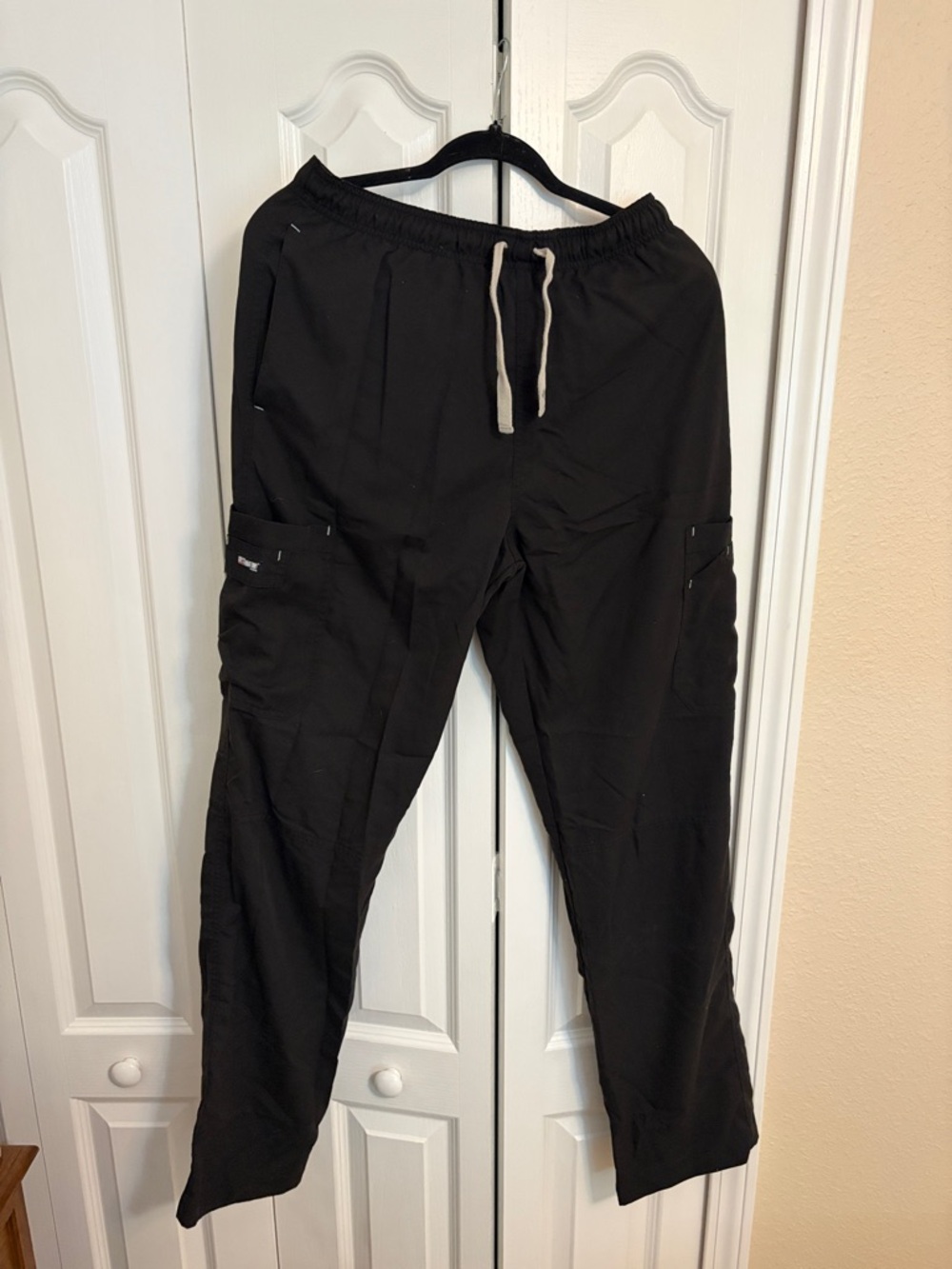 Men's Black Scrub Joggers - Grey's Anatomy by Barco